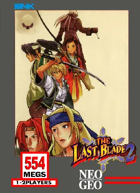 Last Blade 2 / Bakumatsu Roman - Dai Ni Maku Gekka no Kenshi, The box cover front